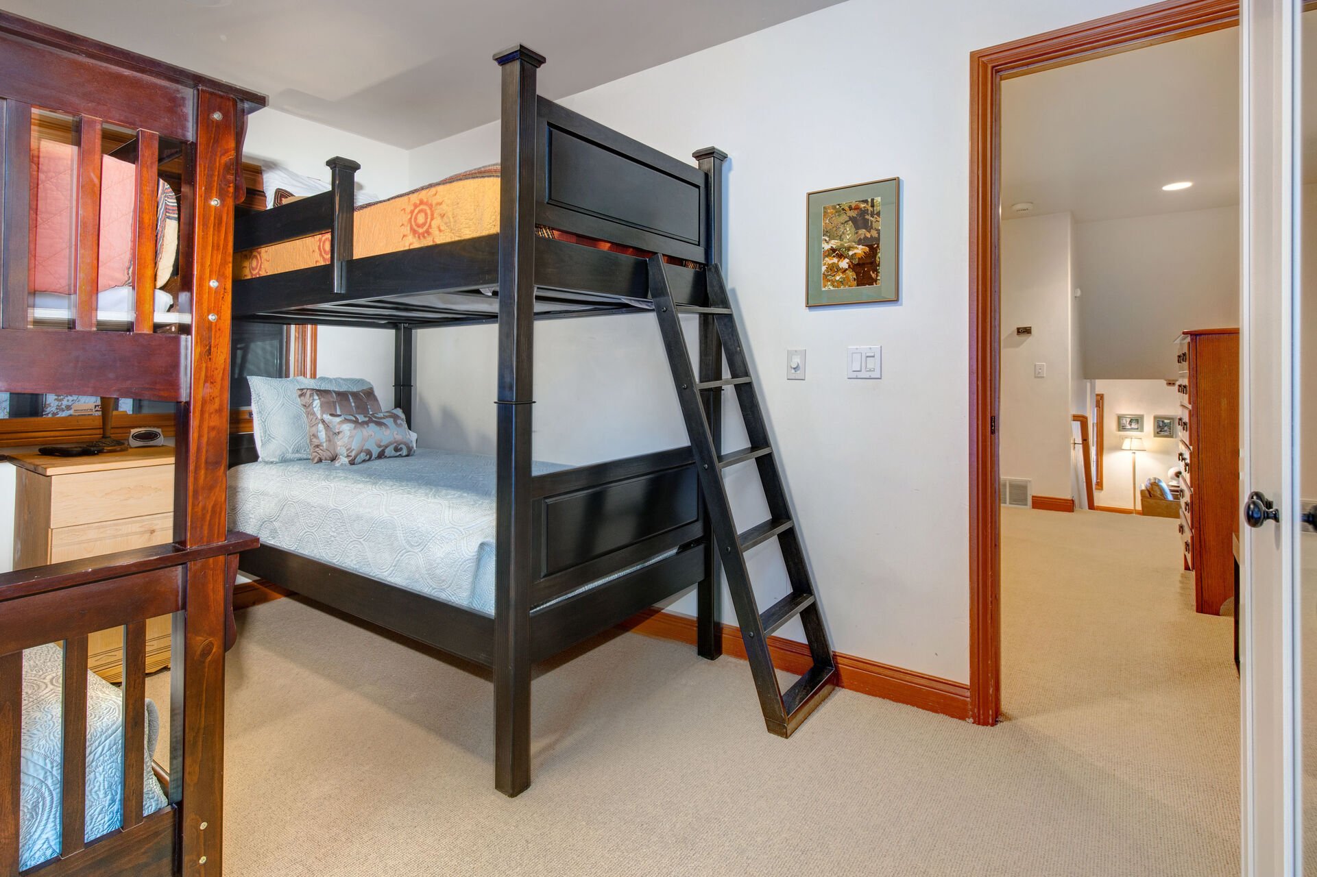 Bedroom 3 with Two Twin over Twin Bunk Beds