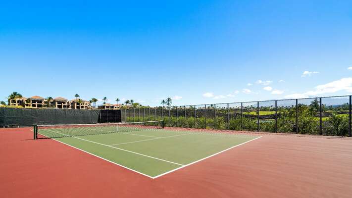 The Shores at Waikoloa tennis courts