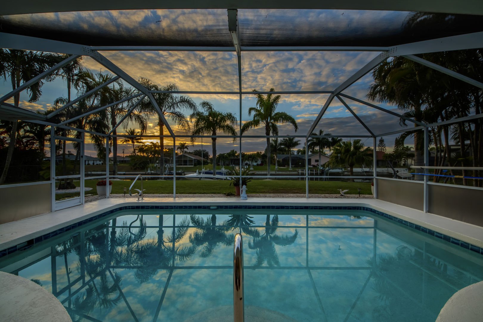 Private pool vacation rental in Cape Coral