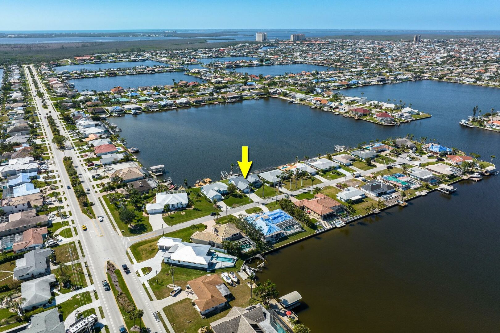 Cape Coral vacation rental on the water