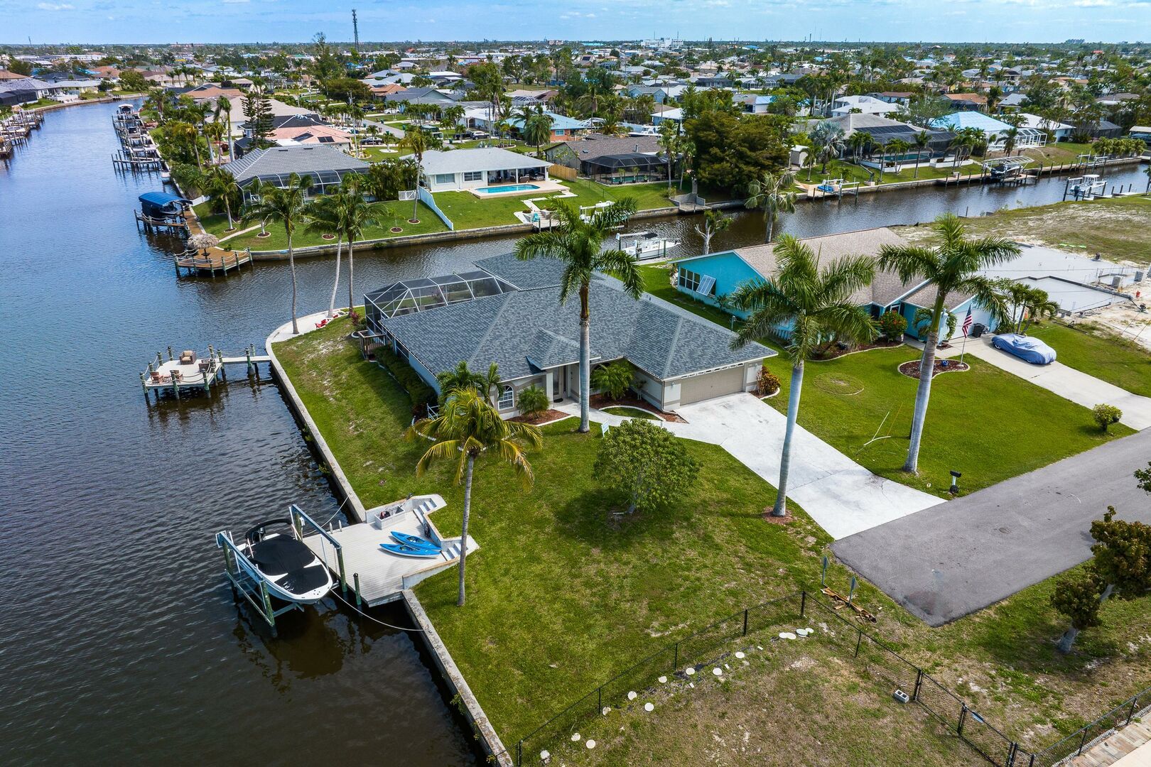 cape coral vacation home on the water