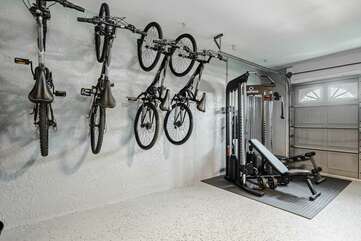 vacation rental with bikes
