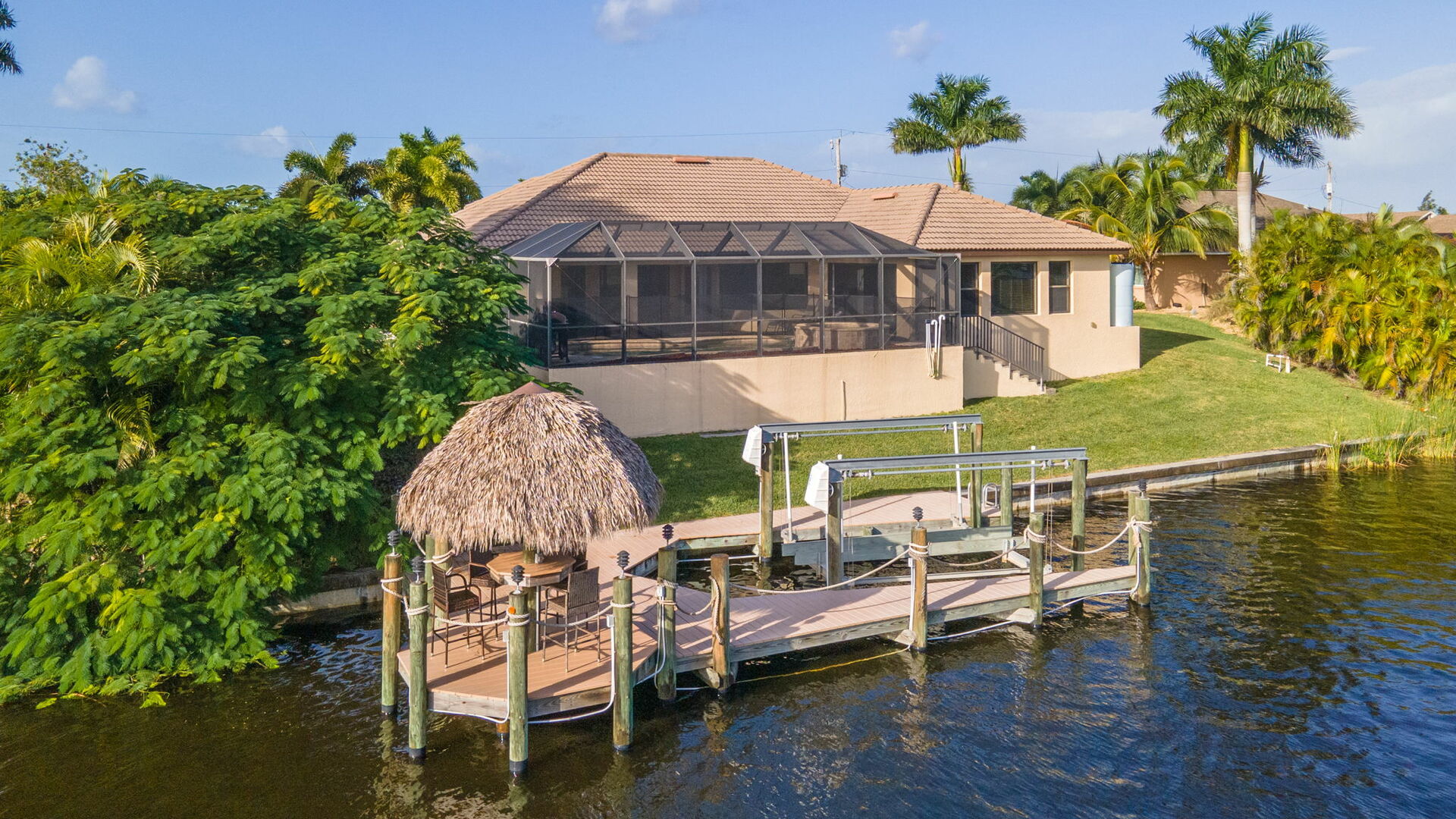 Canal access vacation rental in Cape Coral, Florida