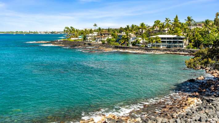 View to the North from our kona hawaii vacation rentals
