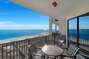 Private Covered Balcony Overlooking the Beach and the Gulf