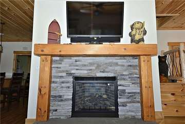 Main Level - Fire place