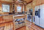 Fully Equipped Kitchen with Butcher-Block Island, Stainless Steel Appliances and Granite Counters