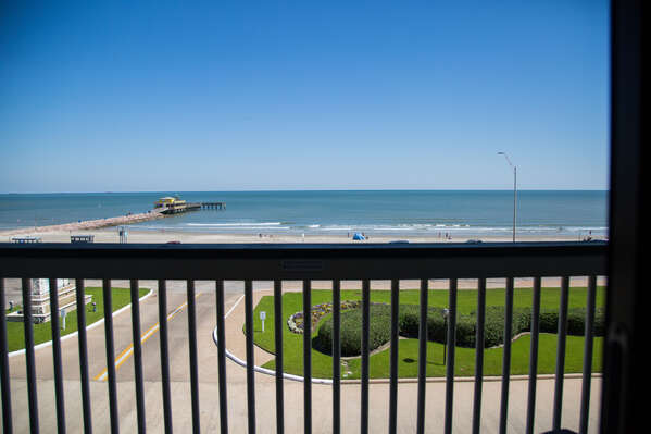 Check out this view from your balcony!  This cannot be beat!