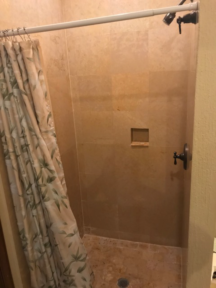 Shower in bathroom 3.