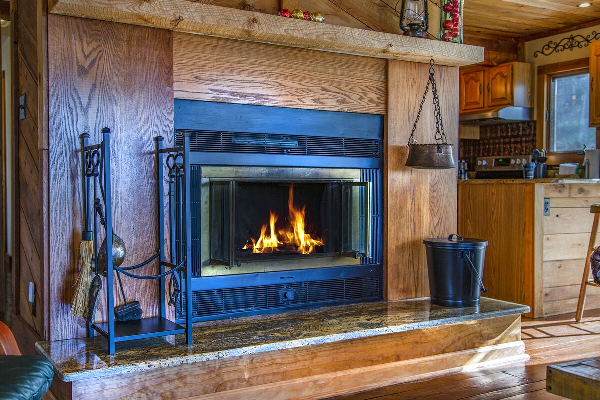 Cozy up to the Fireplace in Fall and Winter