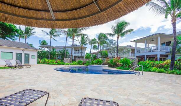 Smaller, Second Pool in the Ko Olina Community