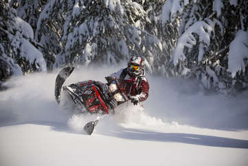 Enjoy snowmobiling in the winter months