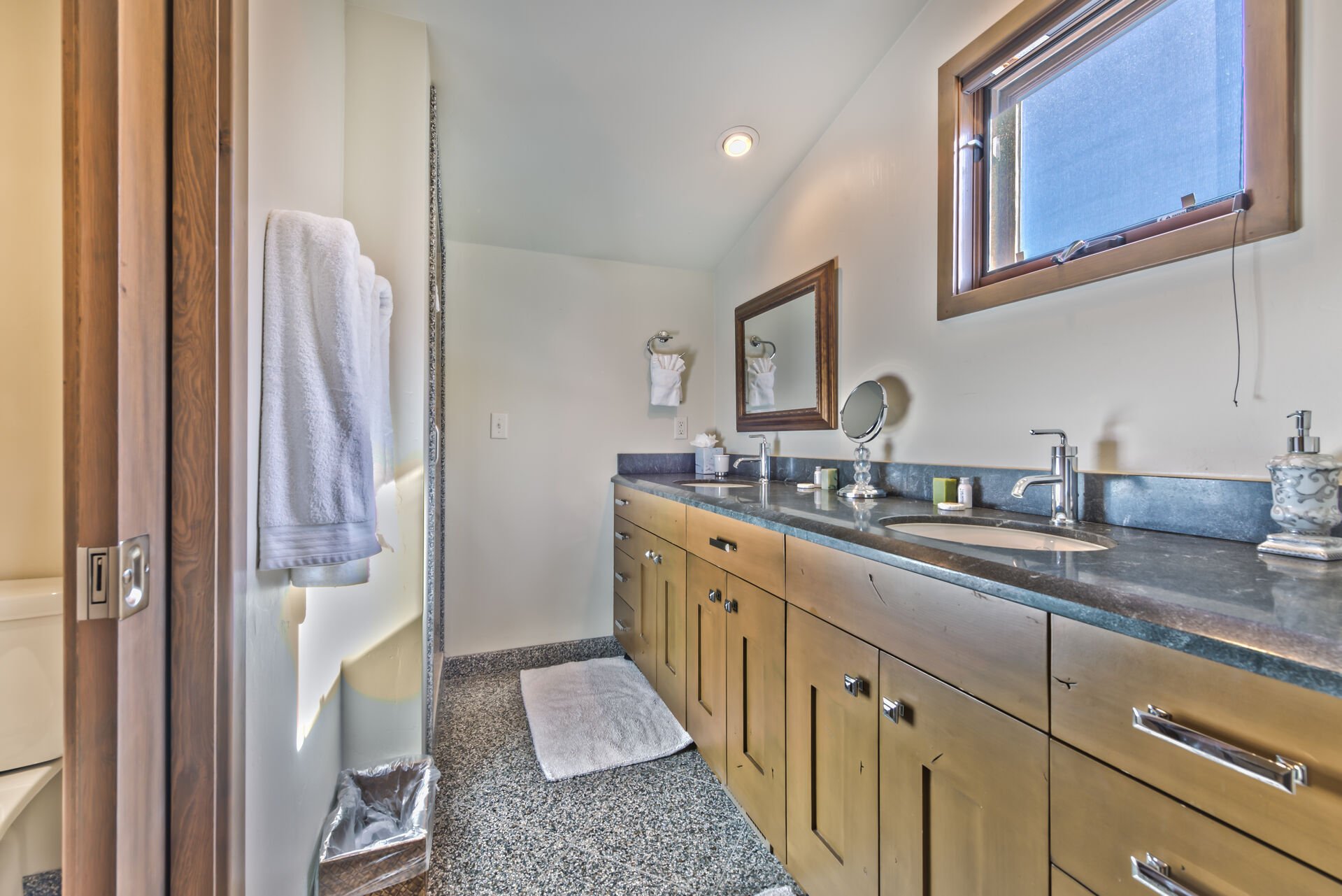 Level 4 - Master Bathroom with Dual Sinks and Tile/Stone Shower