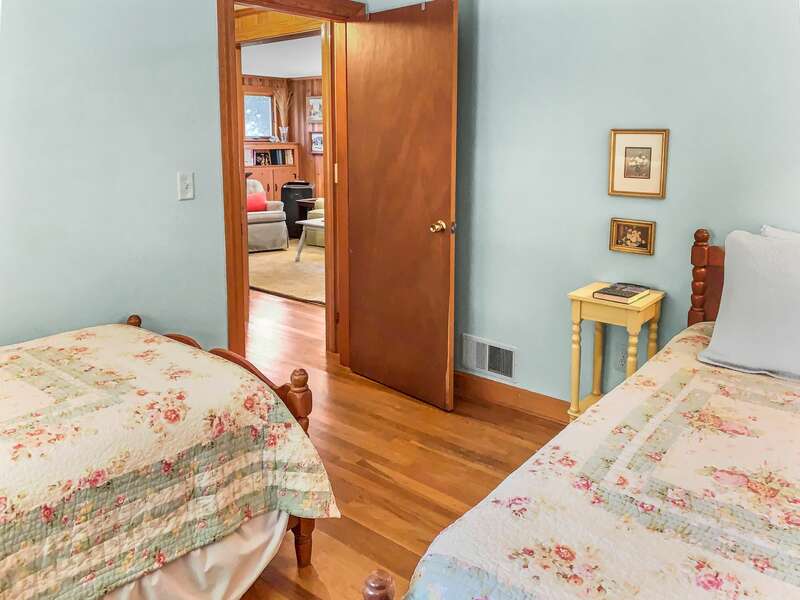 Bedroom #3 with 2 Twin beds (also will have a window AC unit) - 23 Ginger Plum Lane Harwich Port Cape Cod - New England Vacation Rental