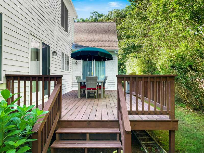 Deck at-29 Ginger Plum Lane Harwich Port Cape Cod - New England Vacation Rentals