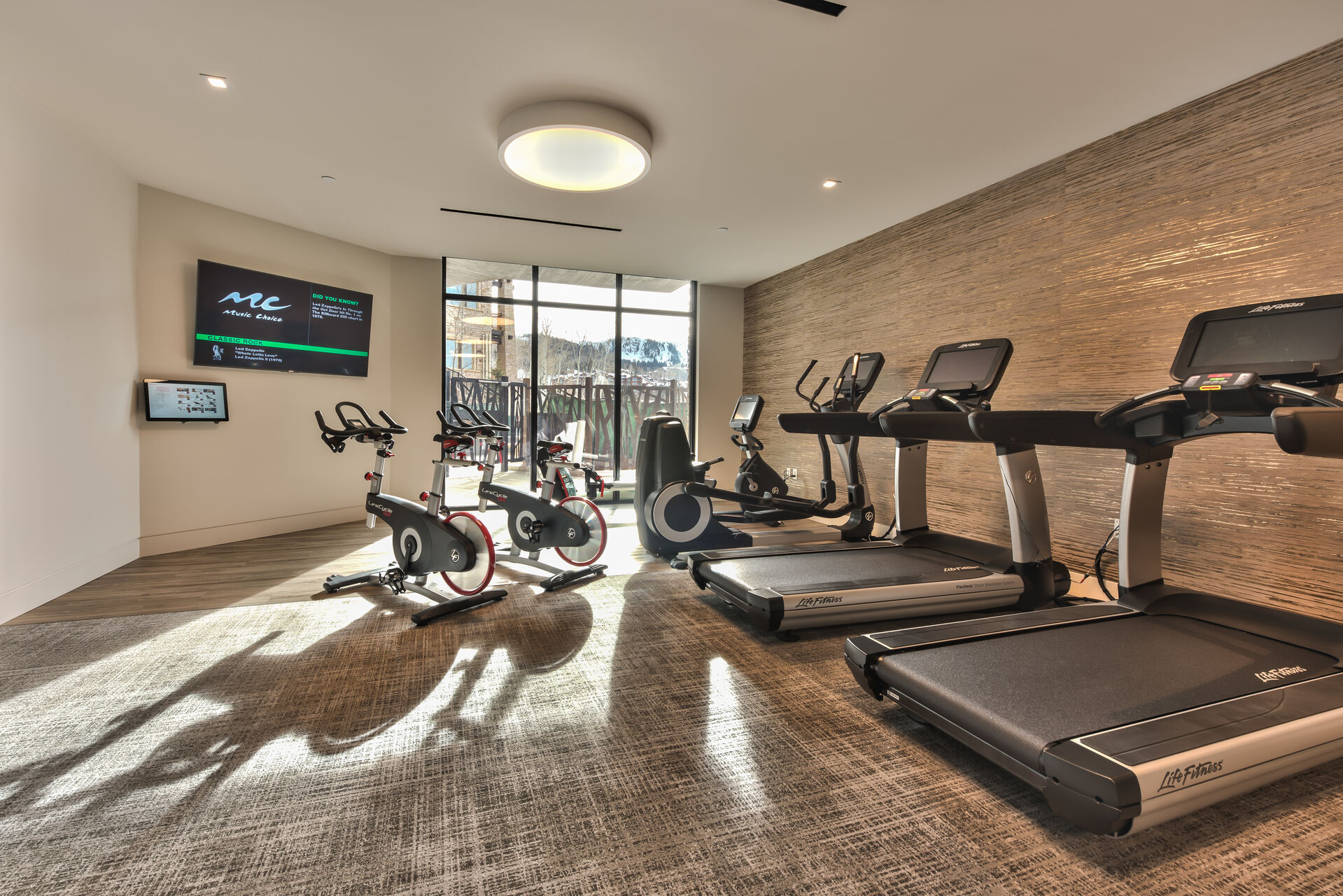 Fitness Center with Top of the Line Equipment