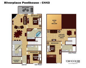 C443 Riverplace Penthouse