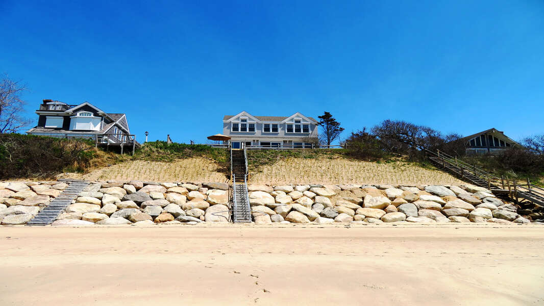 Bay Dream from the beach! The beach is your backyard here! - 1 Bayberry Lane Eastham Cape Cod - Bay Dream - NEVR