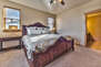 Upper Level Master Bedroom with a King Bed, 50' Samsung Smart TV and Full Private Bath