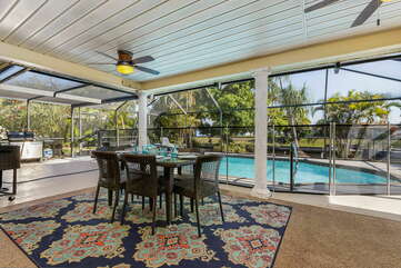 Cape Coral vacation rental with child safety fence