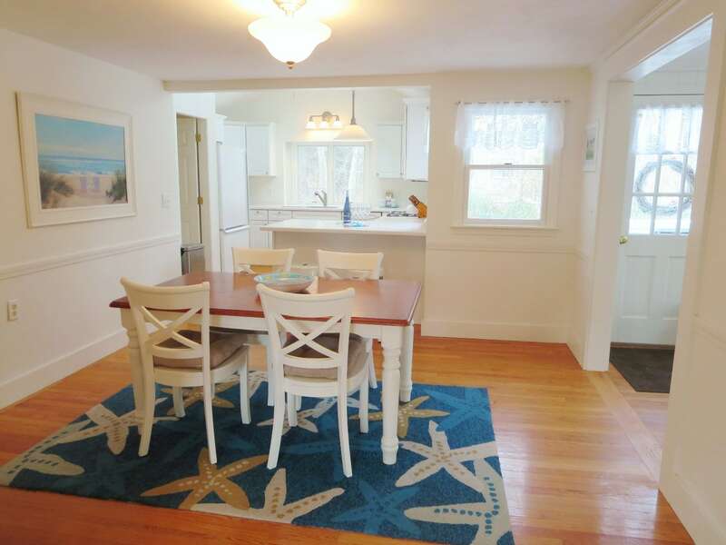Open and airy living. Dining is open to kitchen - 142 George Ryder Road S Chatham Cape Cod - New England Vacation Rentals