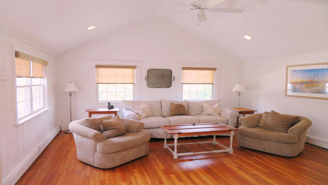 Light, bright, and airy! Sit back, relax, and enjoy! -Queen size pull out sofa in this room- 142 George Ryder Road S Chatham Cape Cod - New England Vacation Rentals