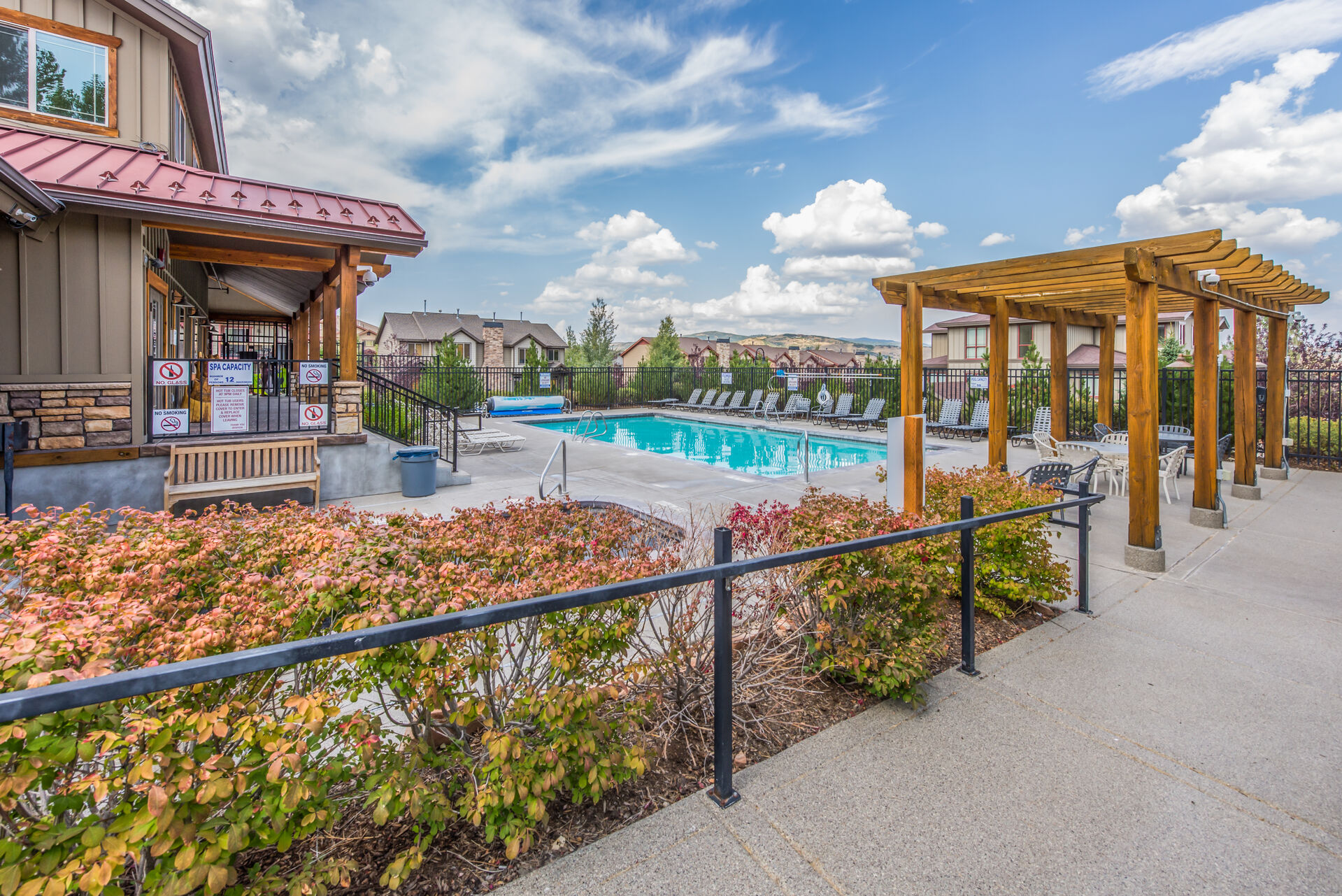 Clubhouse Community Pool and Hot Tub