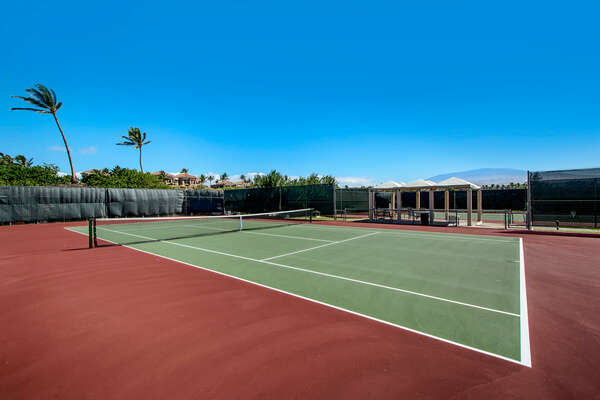 Complex tennis courts