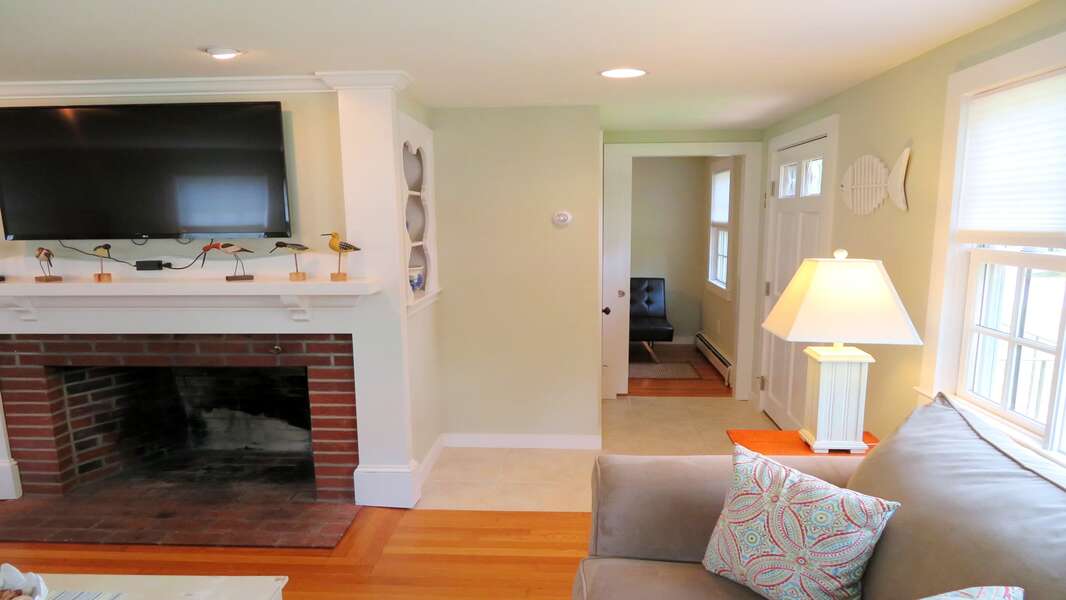Entry to small kids TV room, 2nd bathroom, and 2 Bedrooms - 33 Pine Grove West Harwich Cape Cod -  New England Vacation Rentals