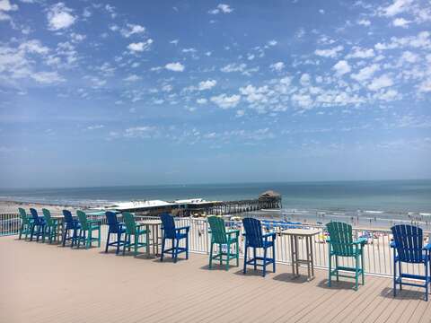 See gorgeous sunsets from the west, watch shuttle launches or enjoy a coffee overlooking the Pier from the Rooftop Patio.
