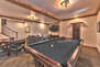 Level 2 Game Room with Pool Table, Game Table, Darts, a 65