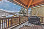 Private Deck off the Dining Area with BBQ Grill, Hot Tub, and Great Views