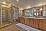 Grand Master Bath with Dual Sinks, Tile Shower and Jetted Tub