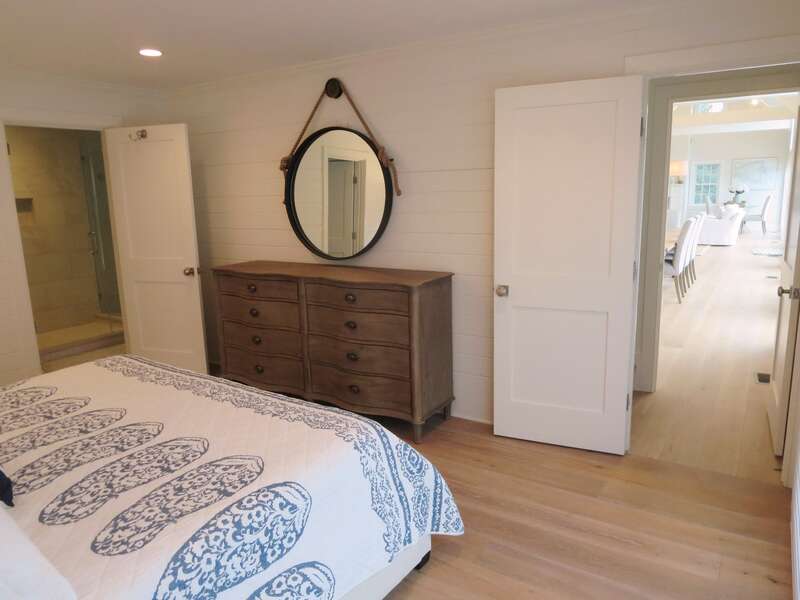 Exit the door and find the stair to you left to take you up to the office-161 Bay Lane Centerville Cape Cod - New England Vacation Rentals