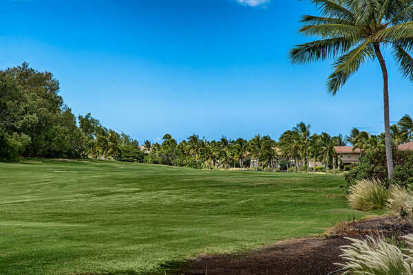 Waikoloa Colony Villas is located on the golf course