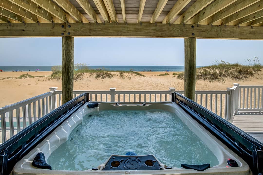 Hot Tub located on Second-Level Deck