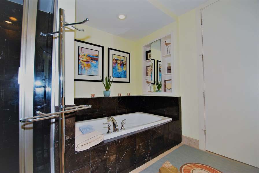 Master Bath with both tub and shower