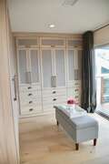 MASTER SUITE DRESSING AREA, LOTS OF CLOSET SPACE...WITH A VIEW!
