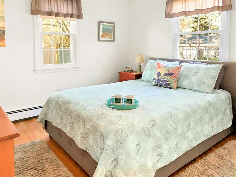Bedroom 1 with a Queen bed - 22 Muscovy Lane West Yarmouth Cape Cod - New England Vacation Rentals