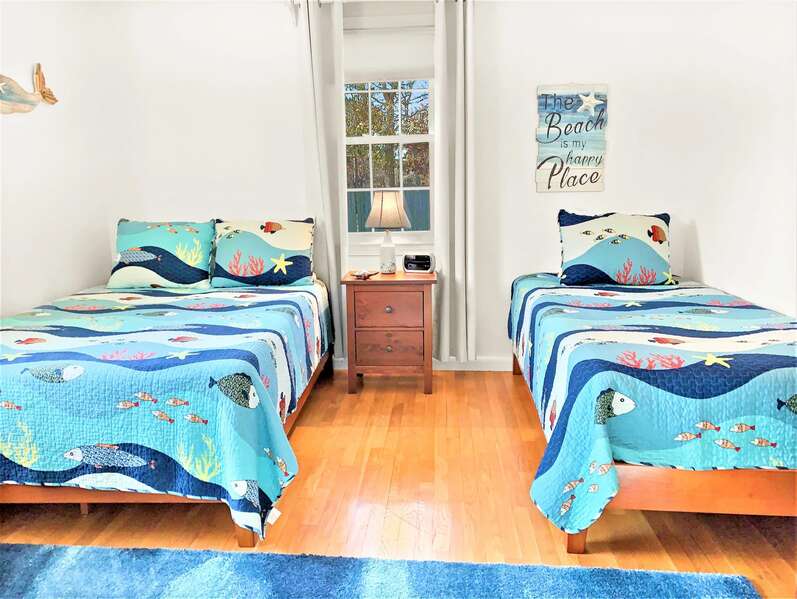 Bedroom 2 with 1 Double and 1 single bed - 22 Muscovy Lane West Yarmouth Cape Cod - New England Vacation Rentals