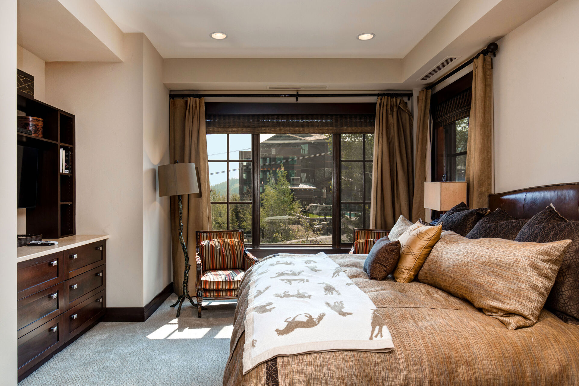 Grand Master Suite with a King Bed