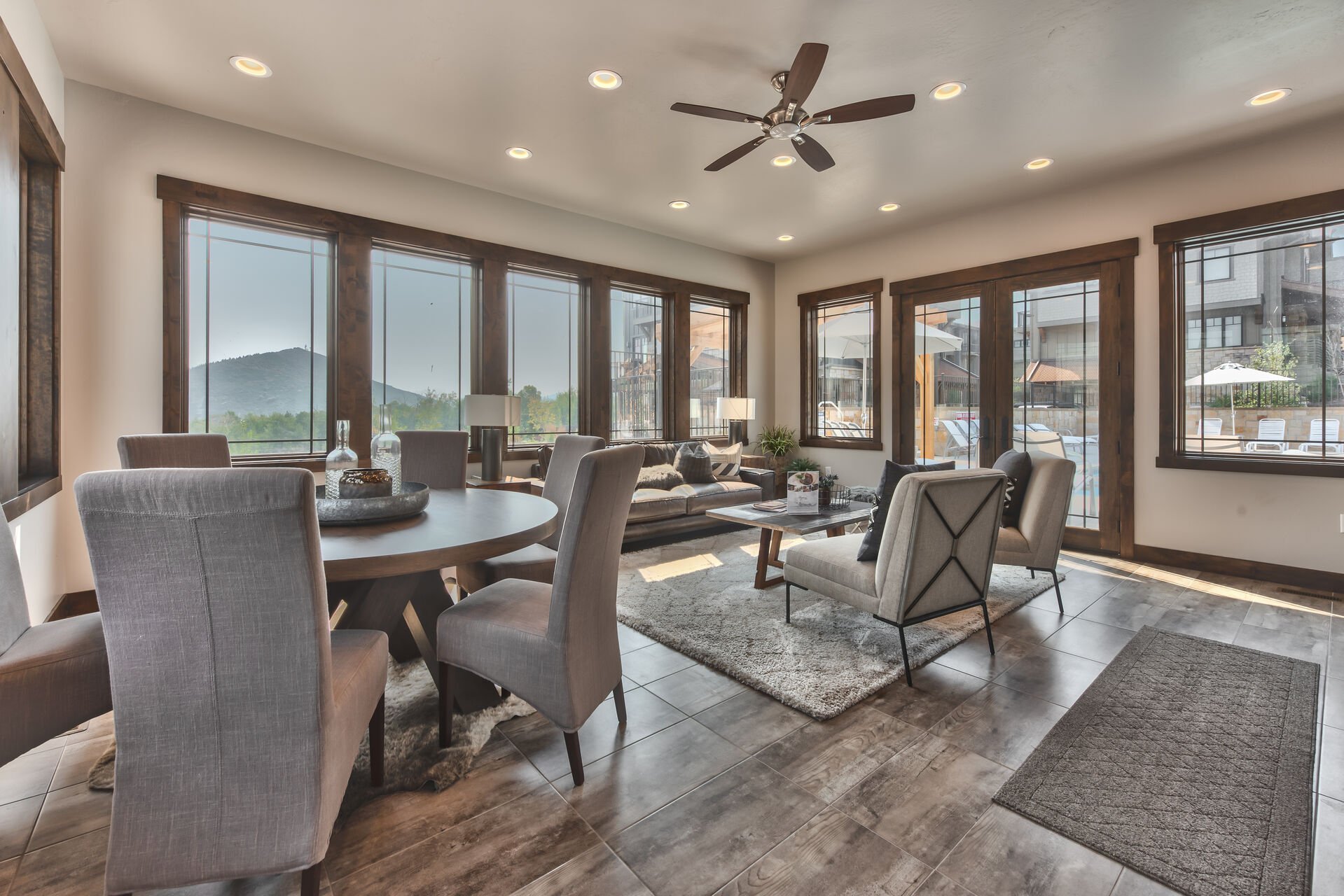 Blackstone Clubhouse with Seating Area, Wet Bar and Bathroom