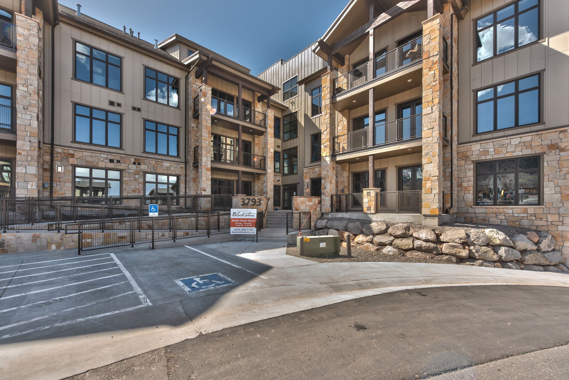 Newly Constructed Park City Blackstone Condominiums in the Canyons Village
