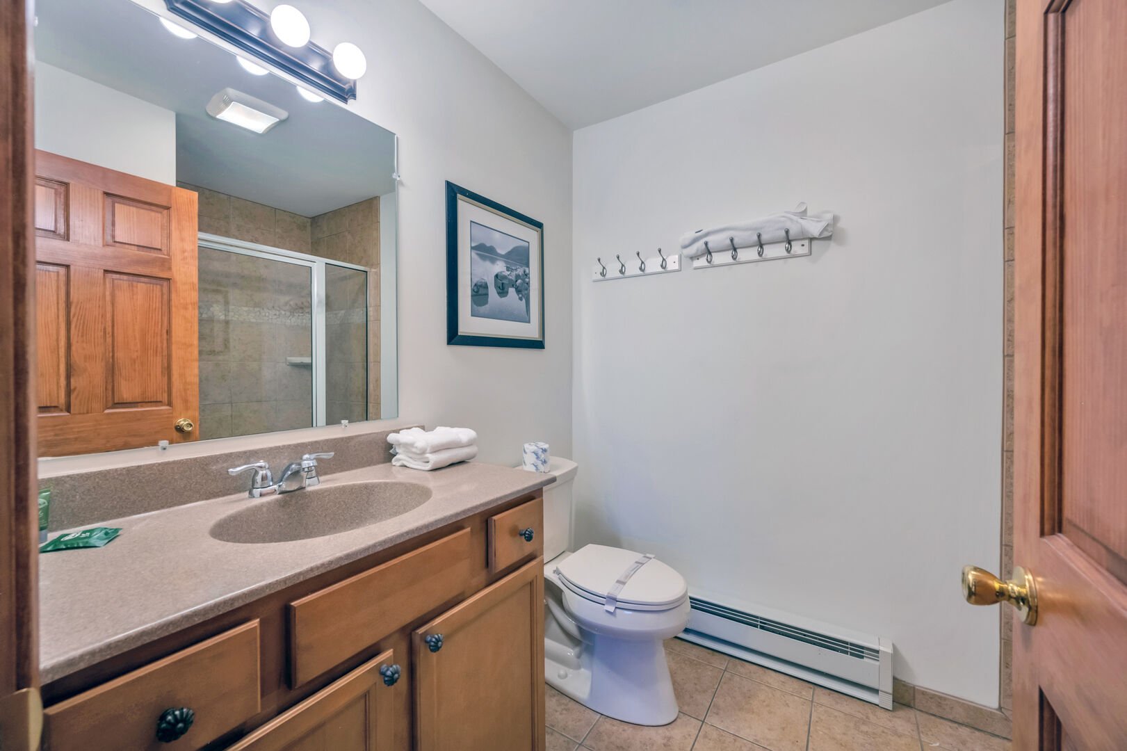 En-Suite Bathroom with Shower for 3rd Floor Bedroom 5.