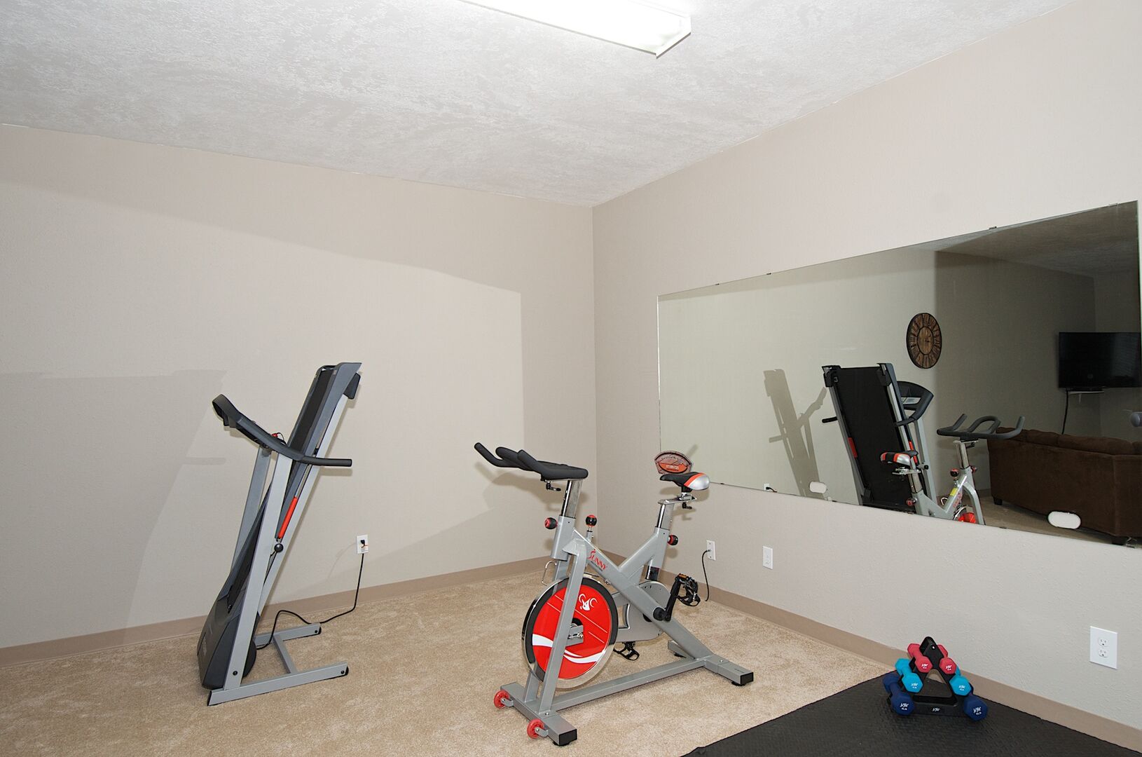 Teton Harmony ~ home gym on lower level