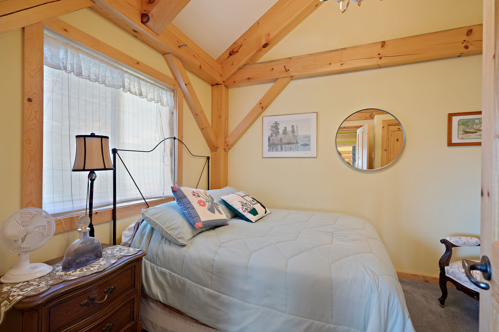 Henrys Lake Goose Bay ~ bedroom #3 on upper level w/ queen bed