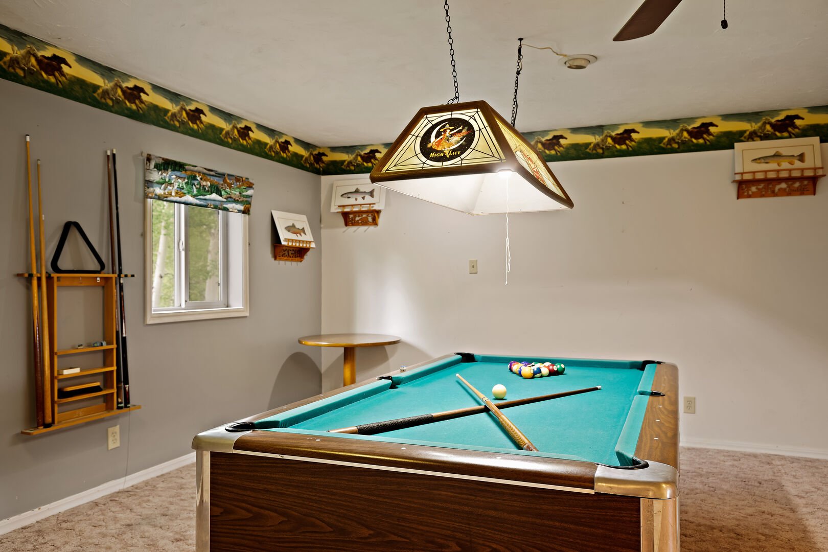 Moose Drool ~ pool table on upper level