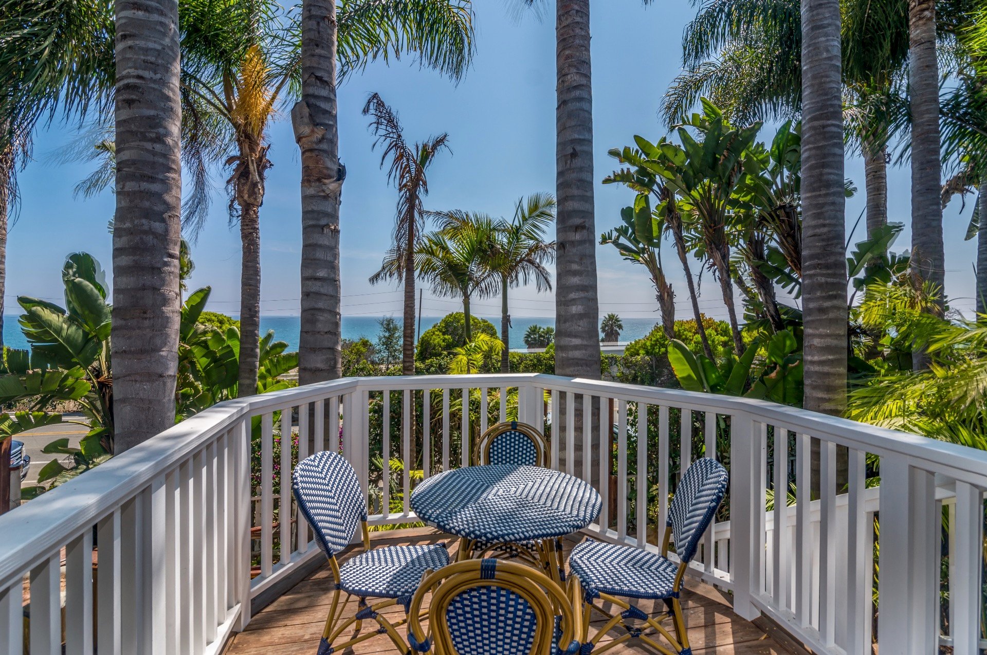 The Front Deck with Ocean Views