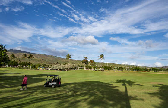 Golf course near the Ko Olina resort