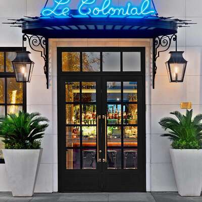 Front Entrance of Le Colonial at the Shops at Buckhead